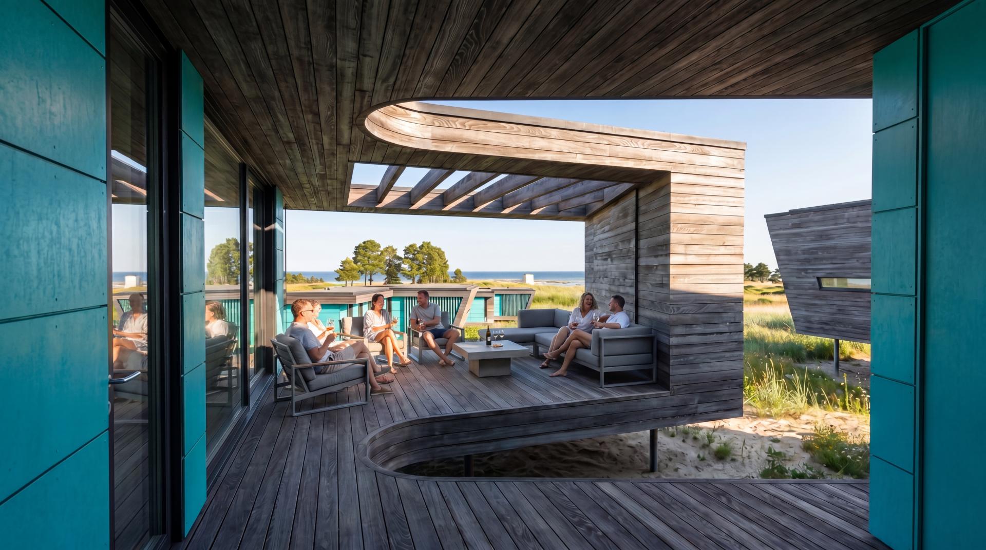 Perspektiv 5 – Terrasse mot havet